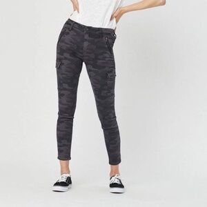 Mavi Mid rise skinny cargo jeans